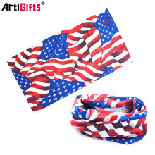 Pañuelos de buena calidad con bandera estadounidense